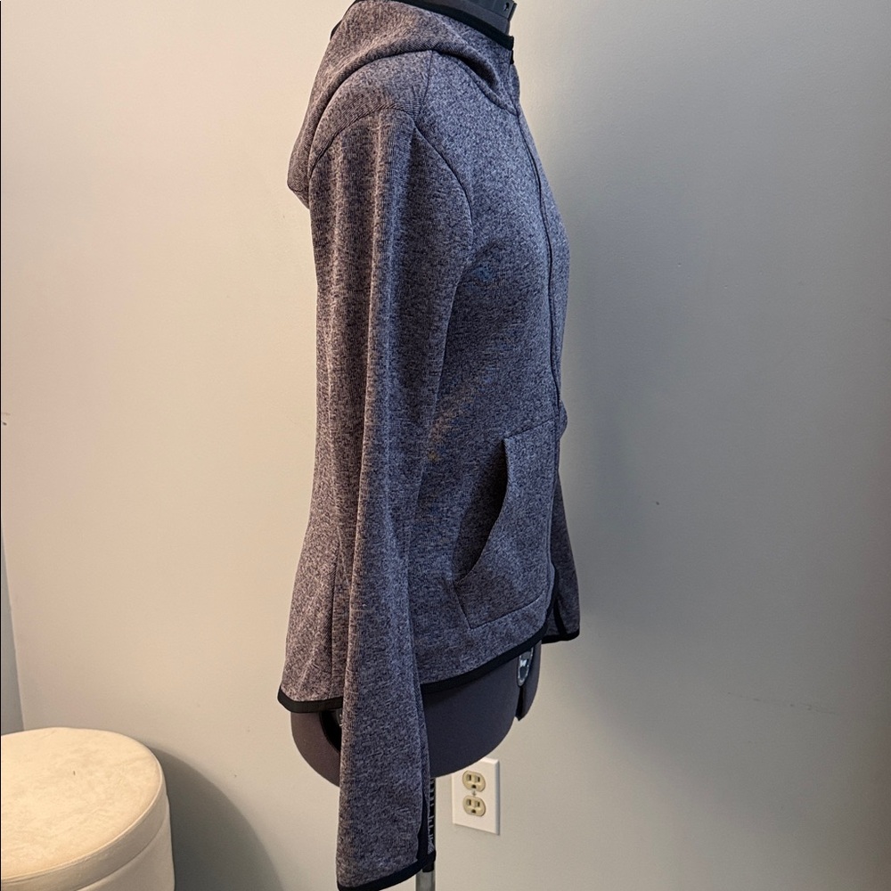 Nike Womens Sweater Purple Hoodie Full Zip Dri Fit - Picture 9 of 9